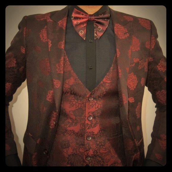 Blazer vest and pants 3pc suit - Picture 1 of 3